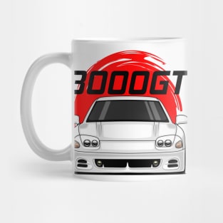 Front White 3000GT 1994 1997 JDM Mug